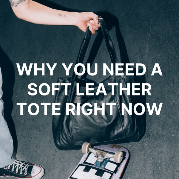 Why you need a Soft Leather Tote right now!