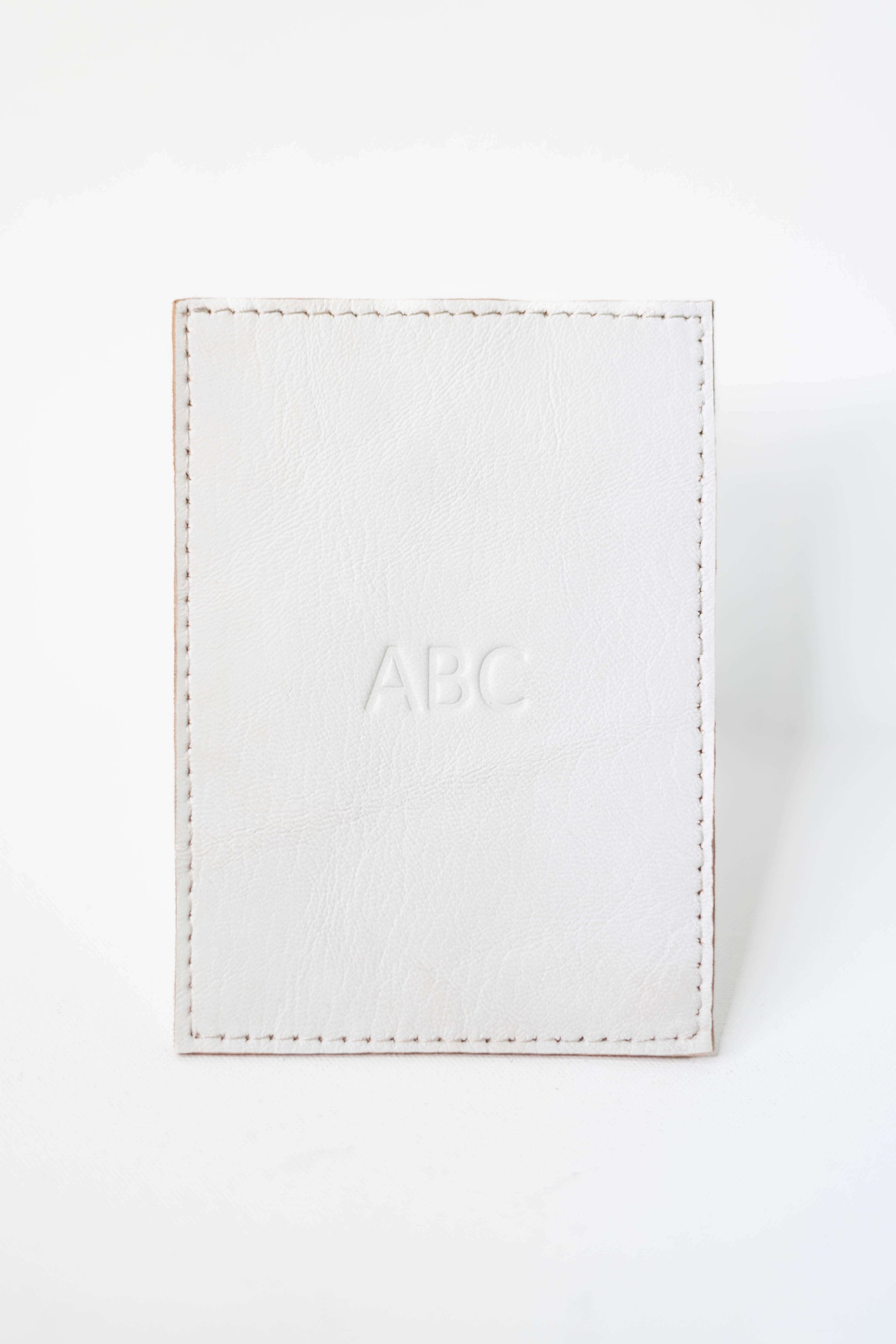 Soft Leather Convertible Clutch Handbag White