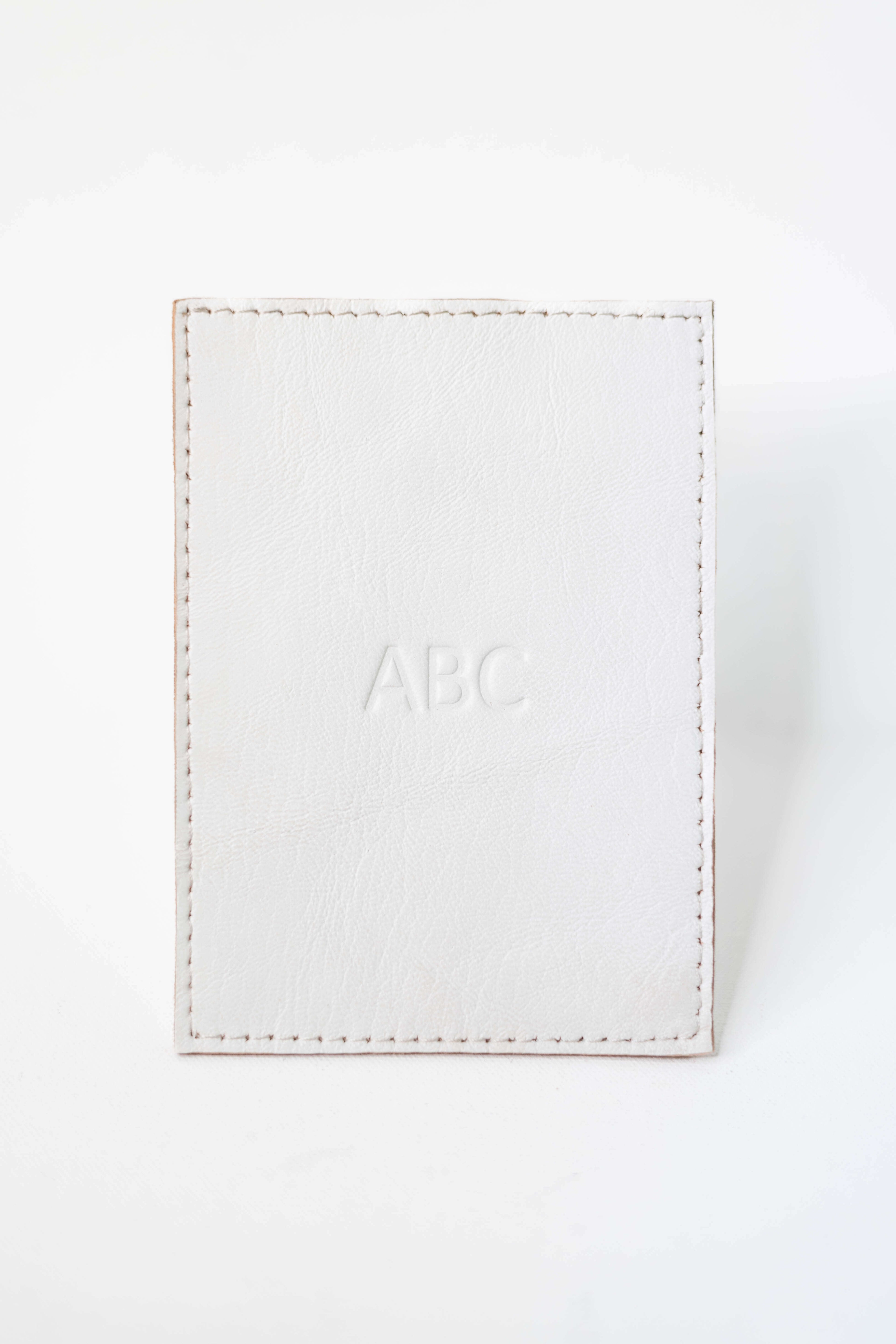 Soft Leather Convertible Clutch Handbag White