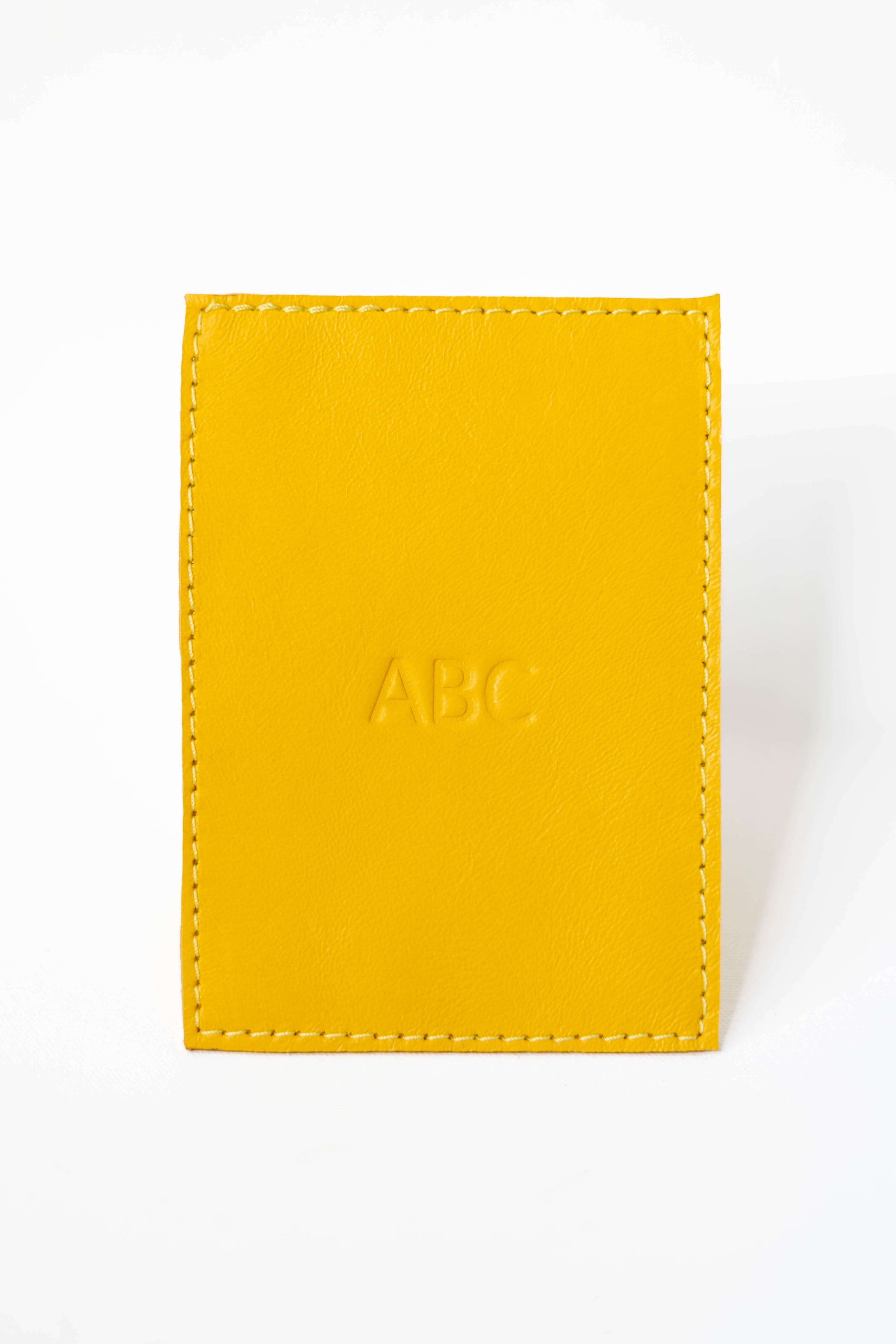 Soft Leather Convertible Clutch Handbag Yellow