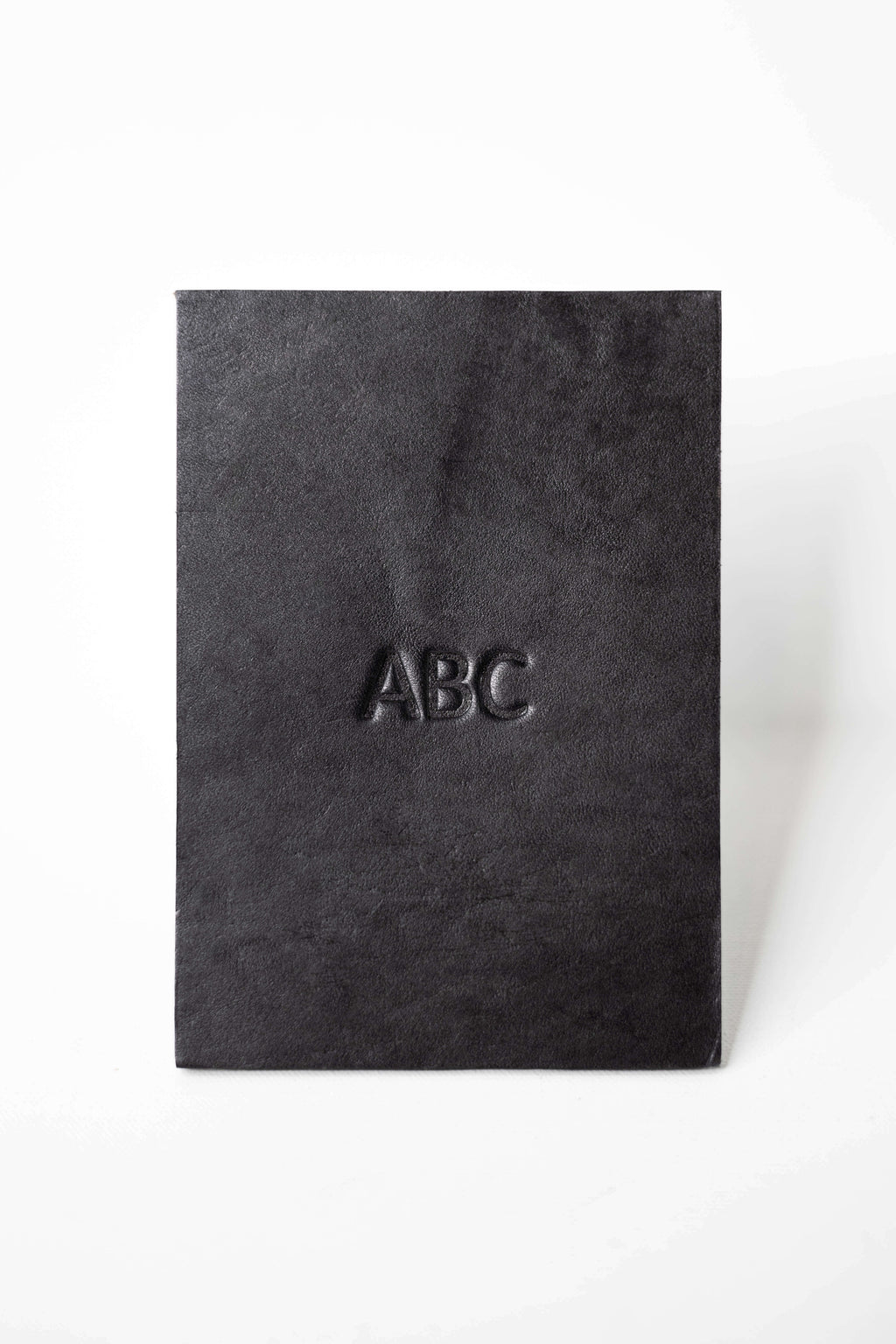 Leather Architect Portfolio Bag Black