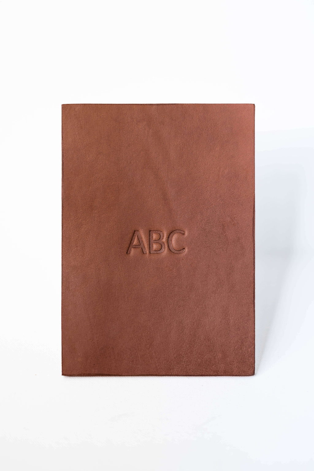 Slim Leather Laptop Bag Chestnut