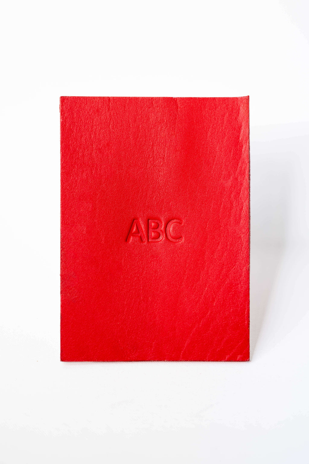 Leather Belt Bag Red