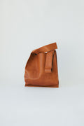 Soft Leather Market Bag Cognac