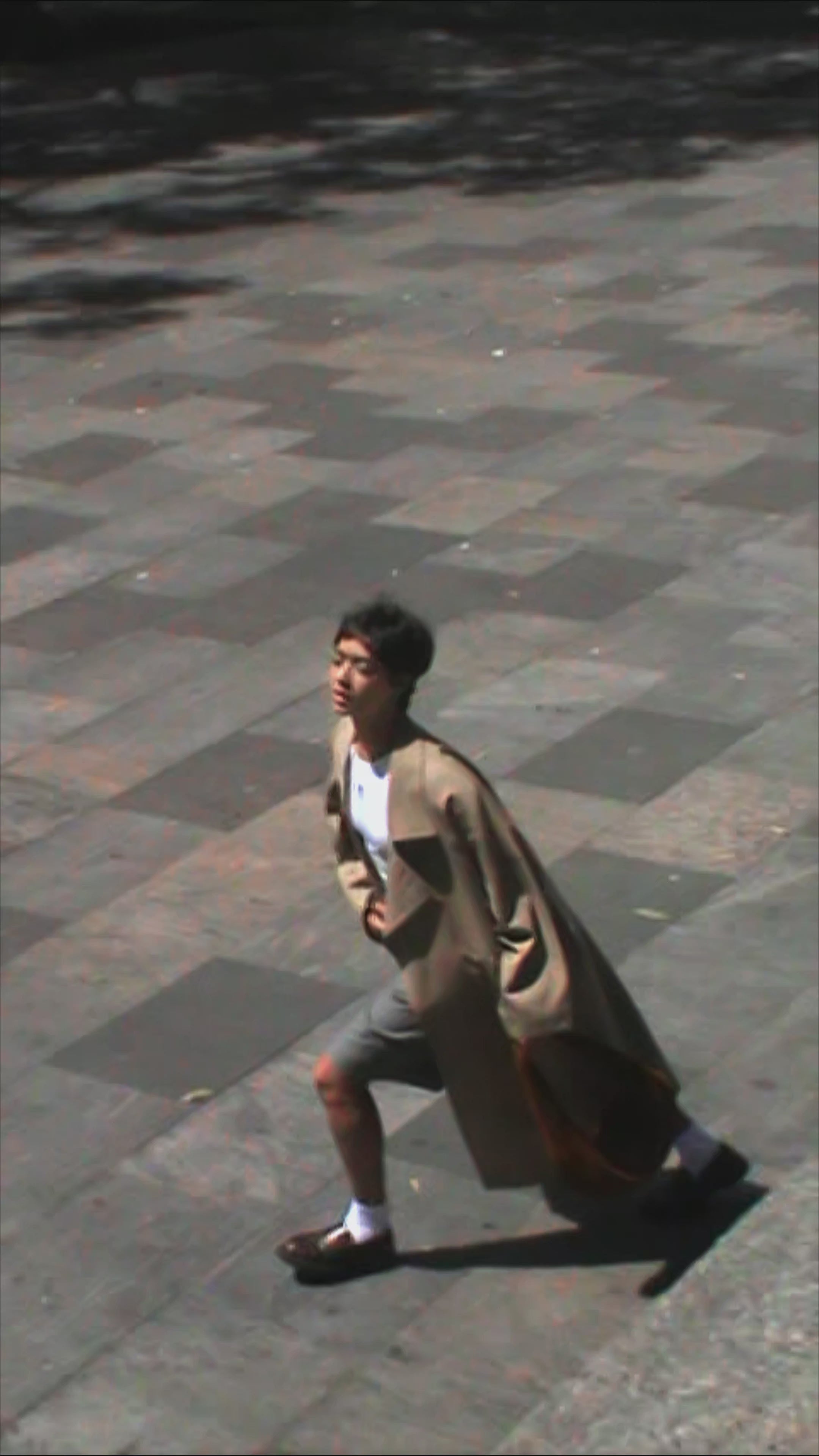 Suede Slouchy Shoulder Bag Cognac