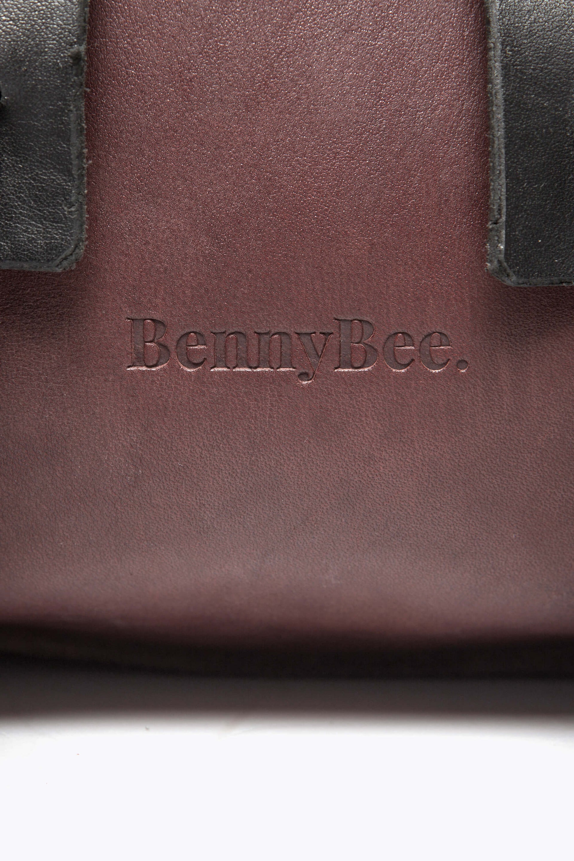 BennyBee Leather Rucksack Small Chestnut