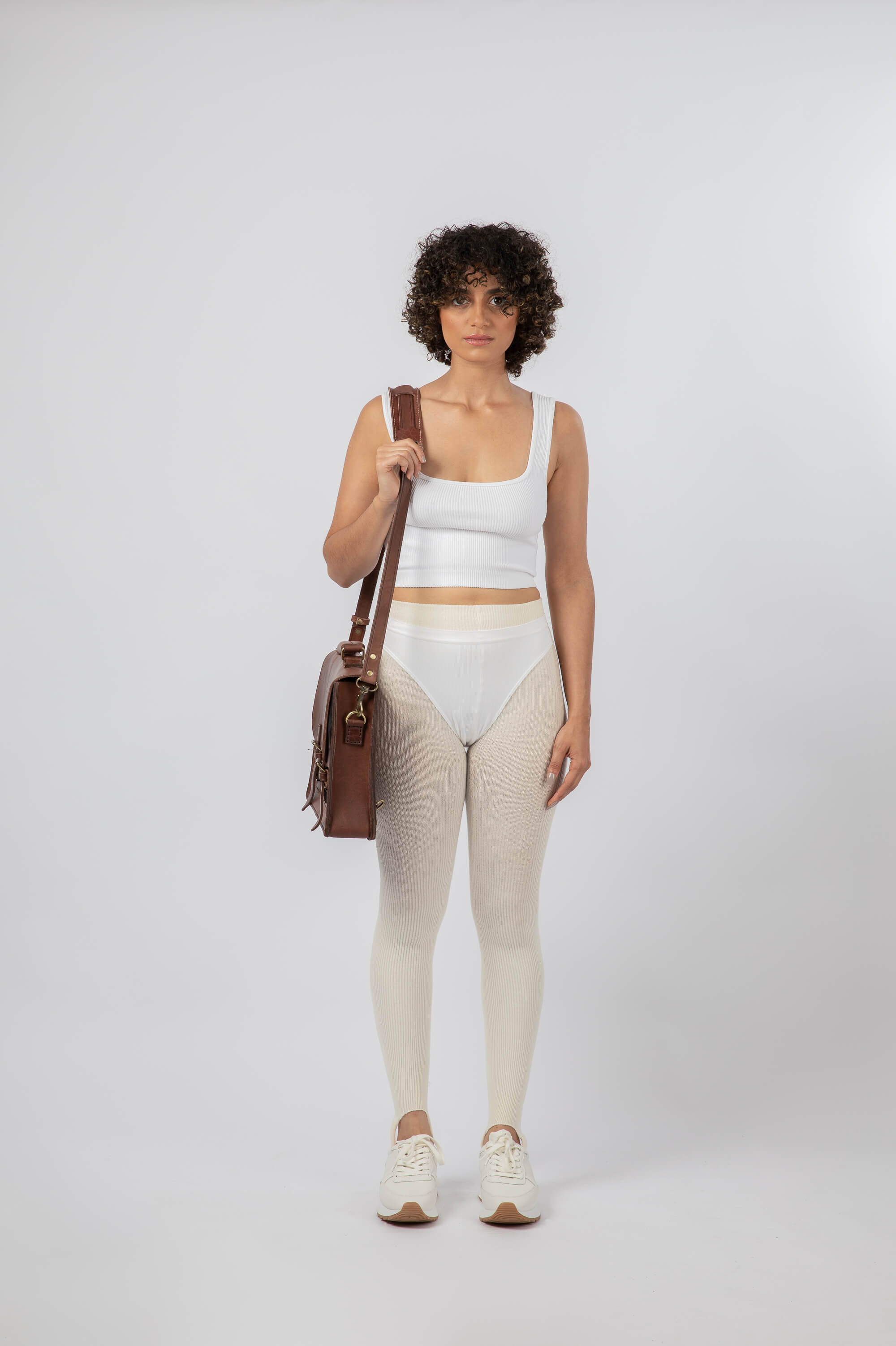 Leather Messenger Bag 13" Chestnut