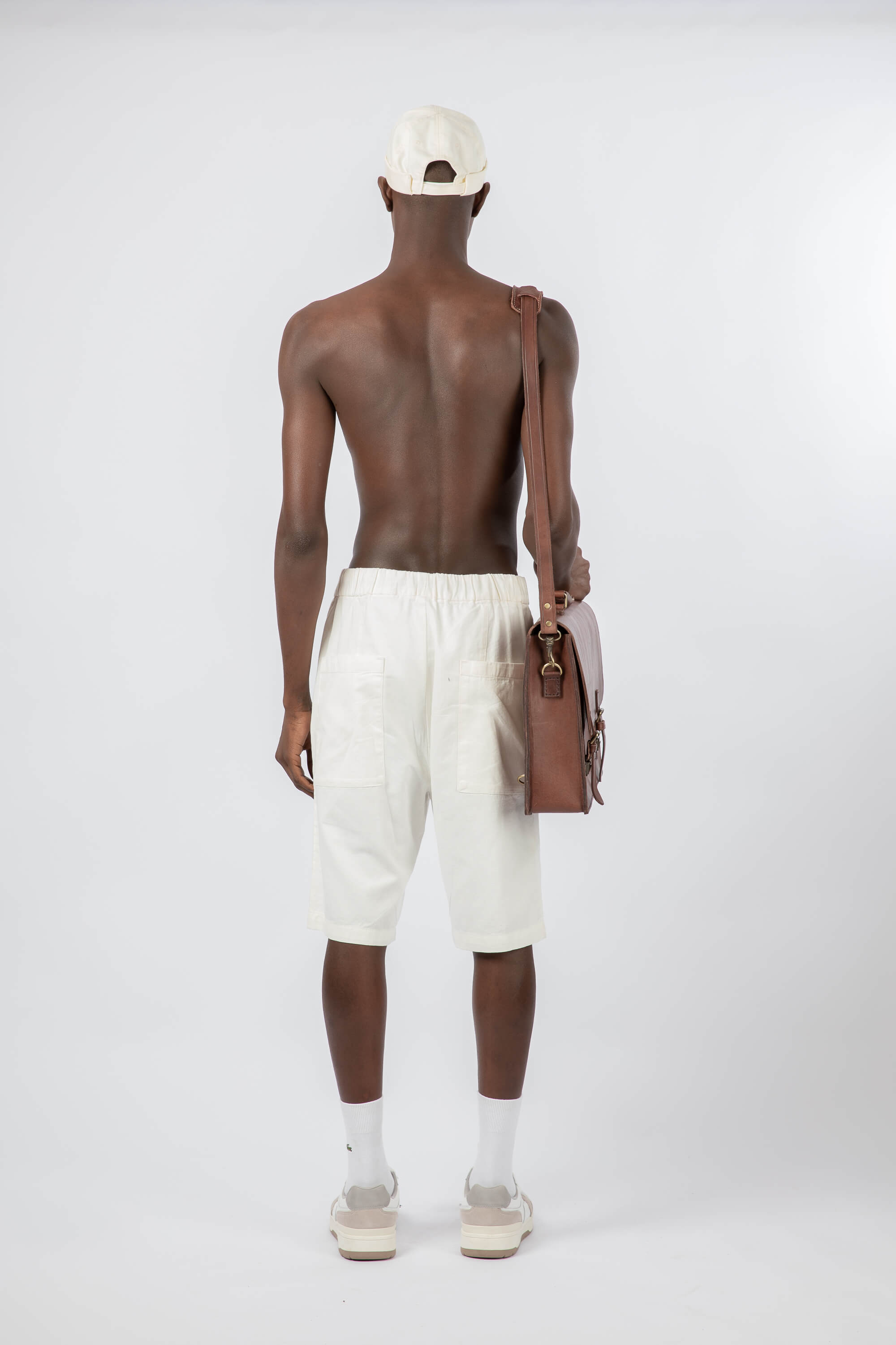 Leather Messenger Bag 15" Chestnut