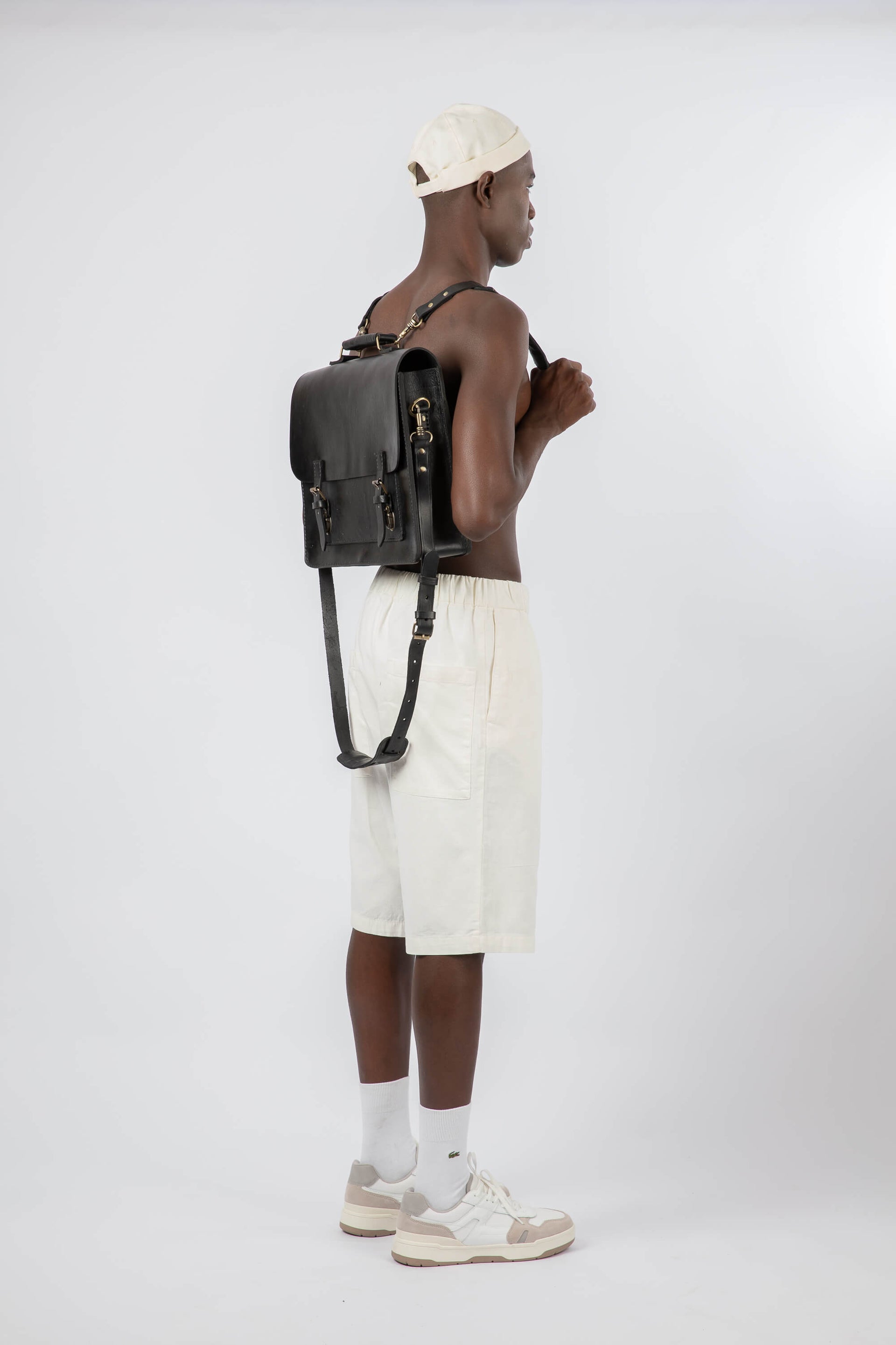 Leather backpack straps Clearance