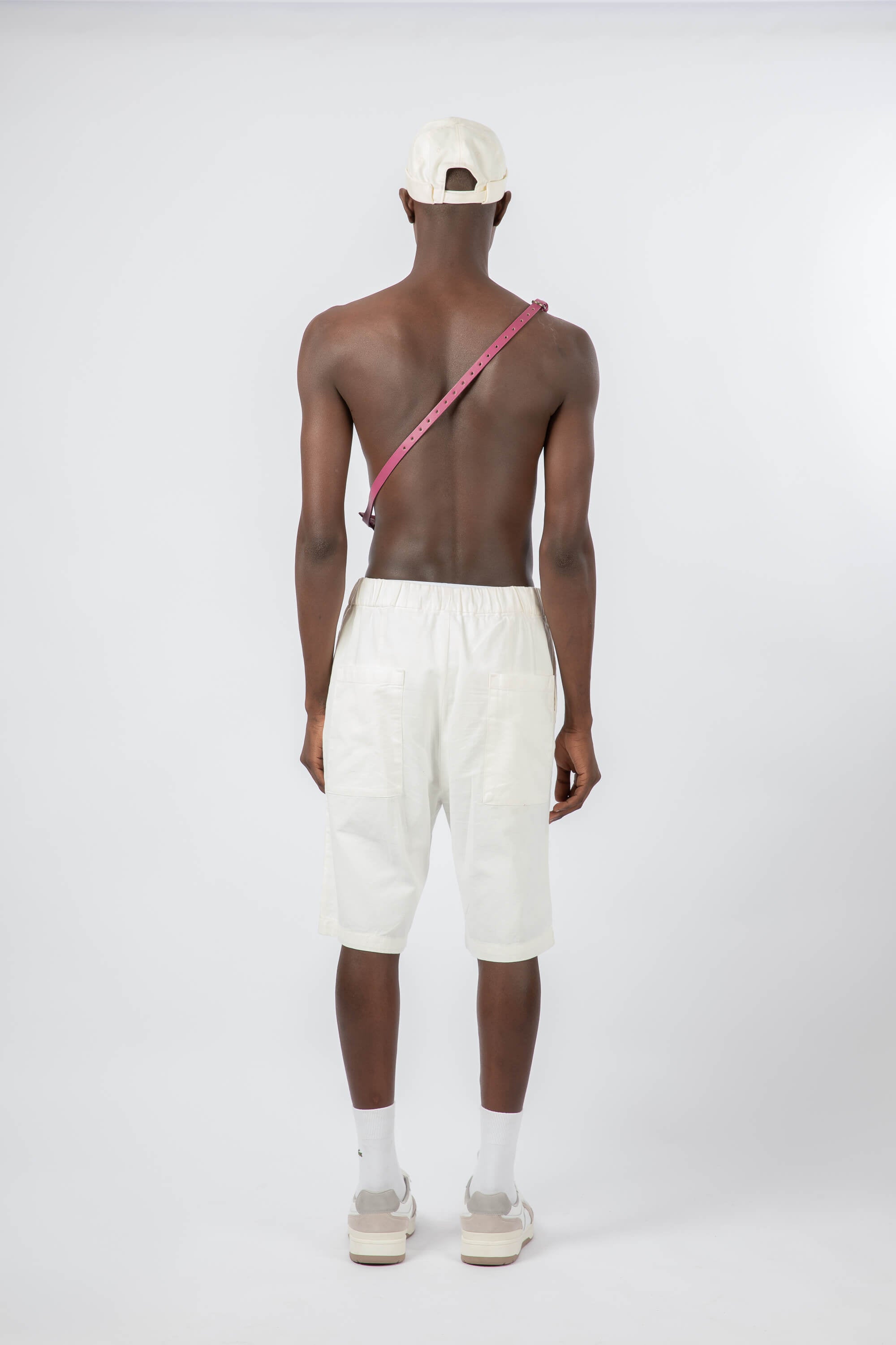 Leather Belt Bag Pink