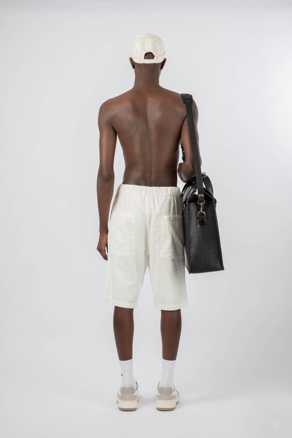 Leather Architect Portfolio Bag Black