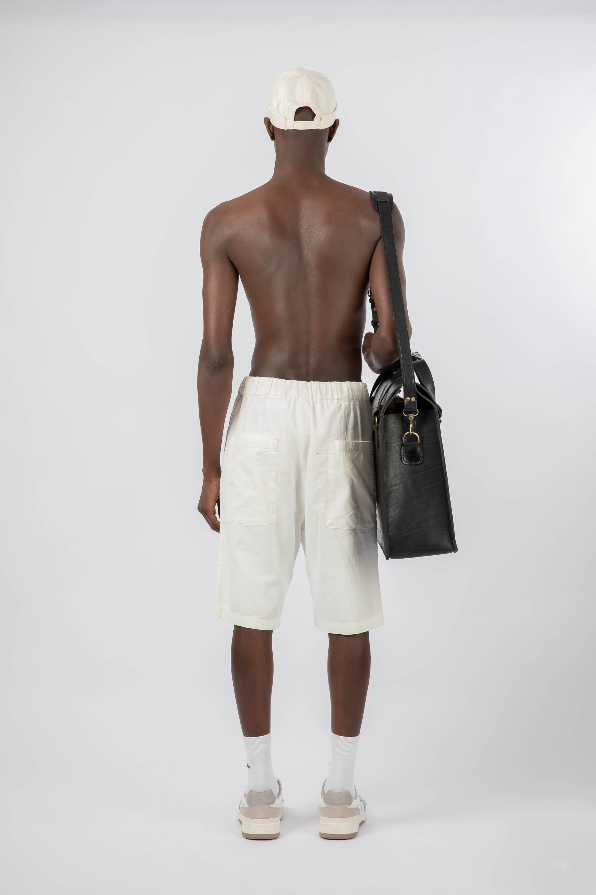 Leather Architect Portfolio Bag Black