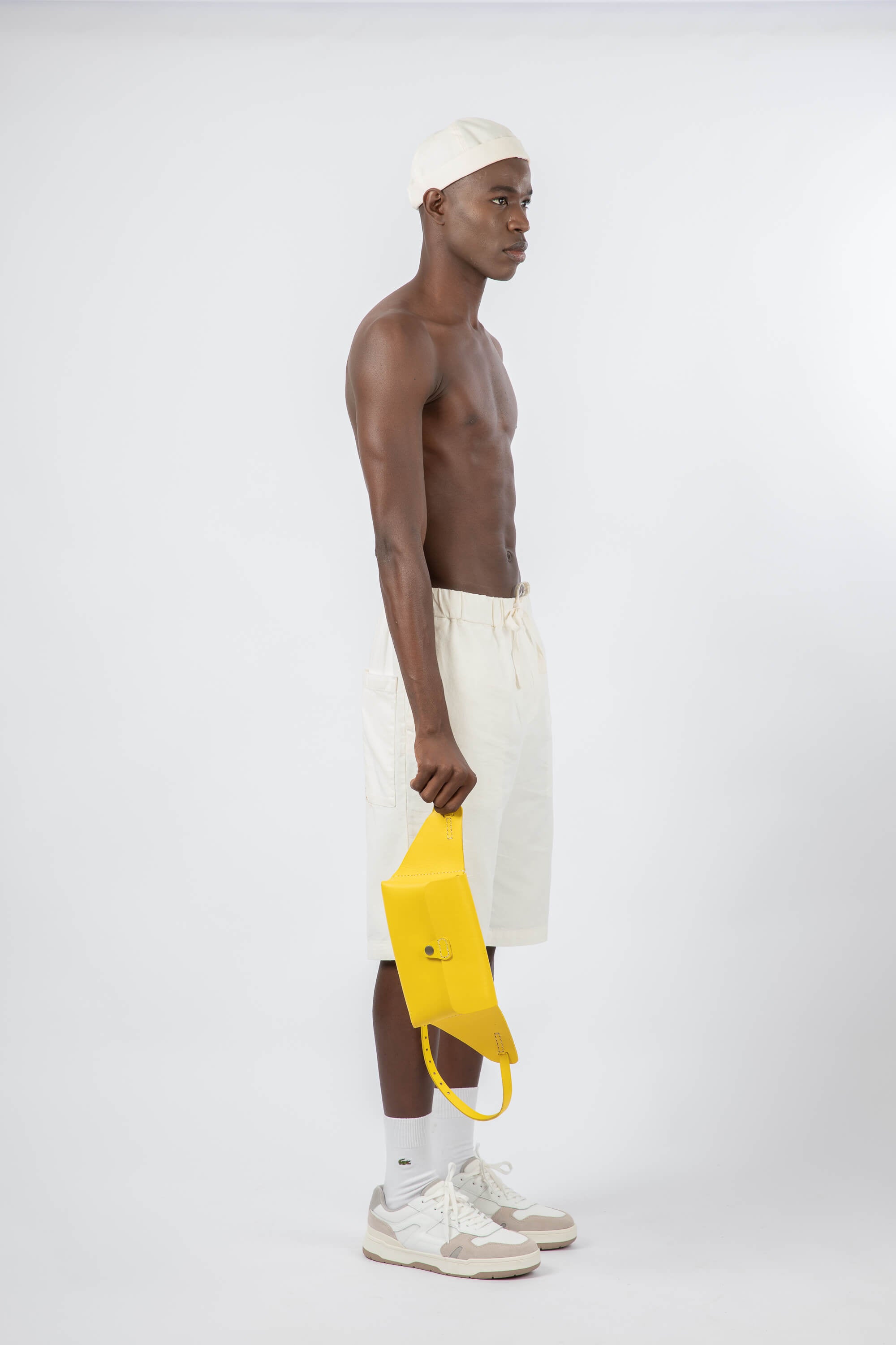 Leather Belt Bag Yellow