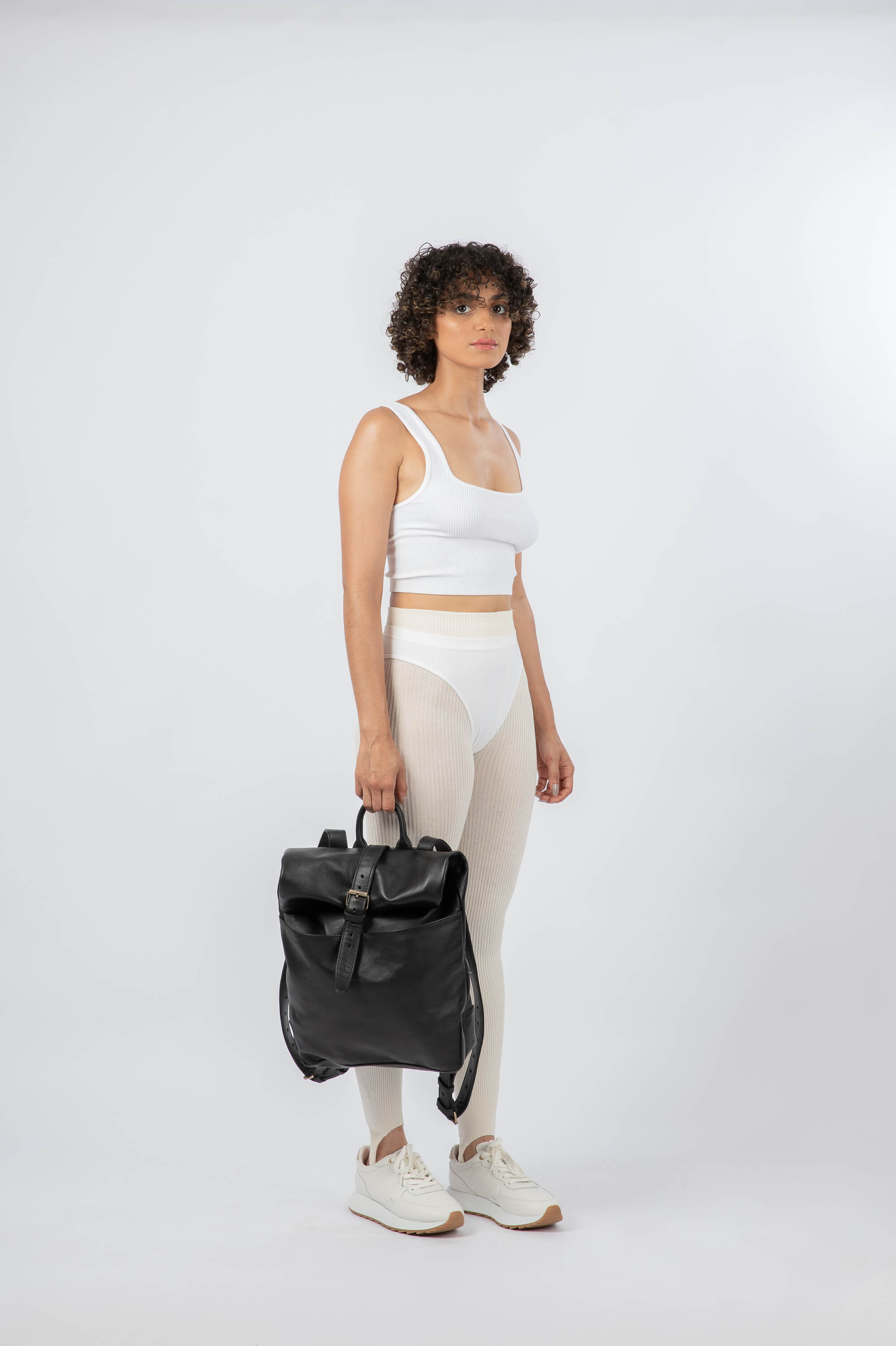 Zign unisex leather rucksack on sale